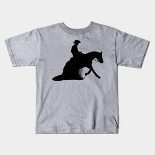 Reining Sliding Stop Kids T-Shirt